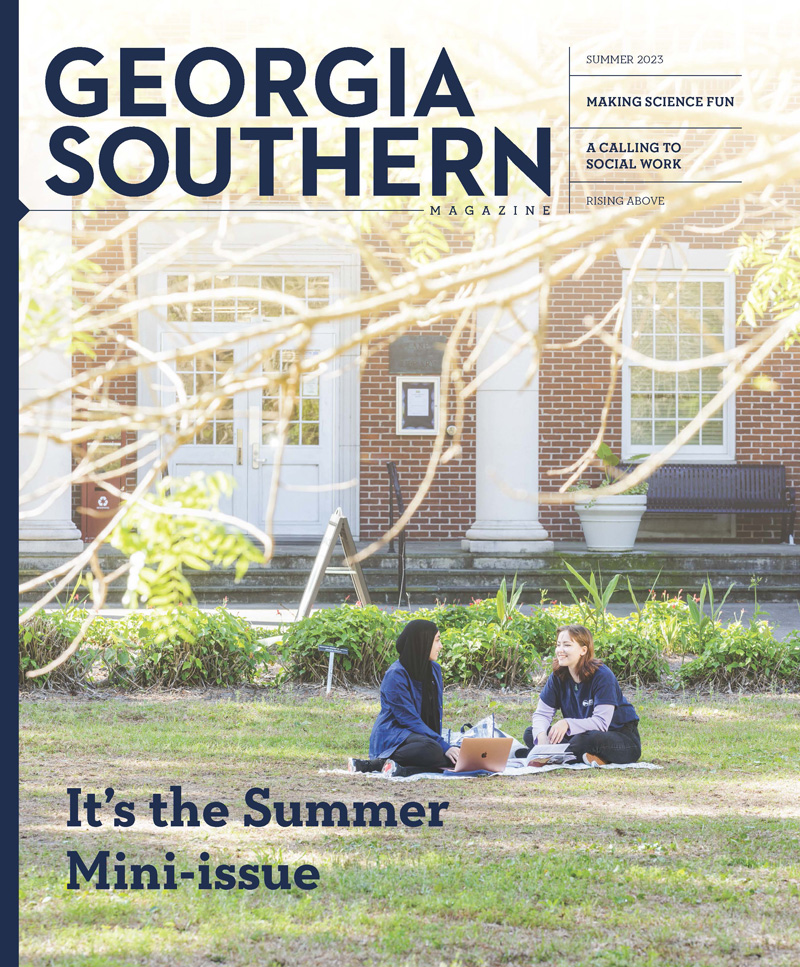 cover of georgia southern magazine summer 2023