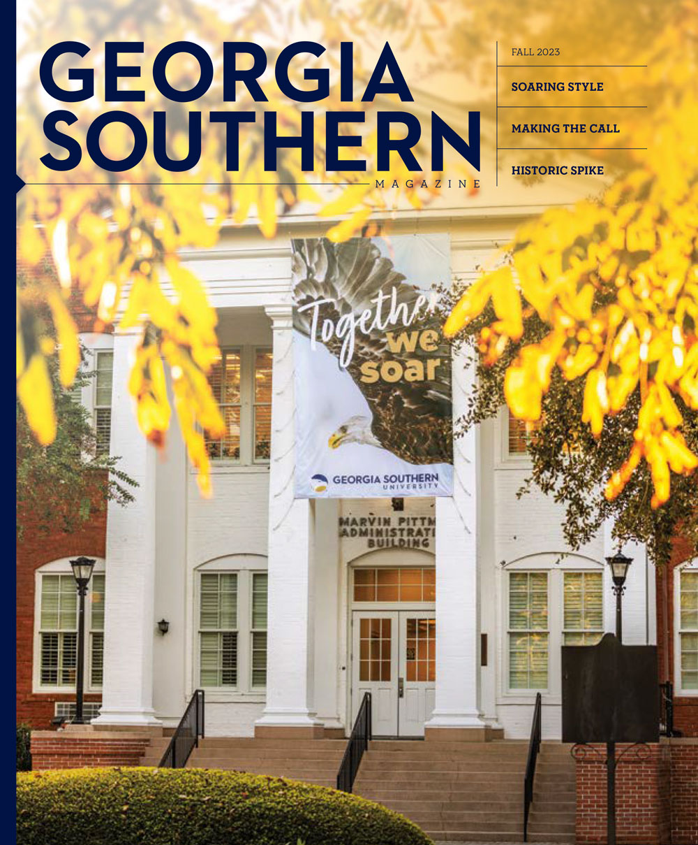 cover of georgia southern magazine fall 2023