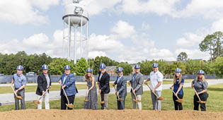 Anthony P Tippins Family Indoor Practice Facility Groundbreaking