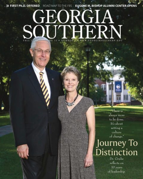 cover of georgia southern magazine fall 2009