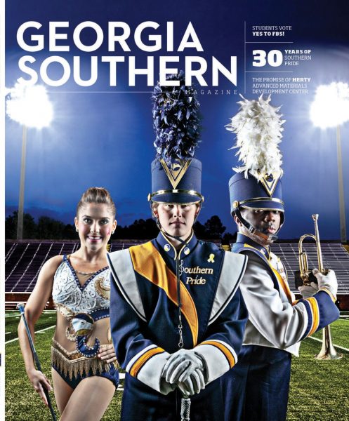 cover of georgia southern magazine fall 2012