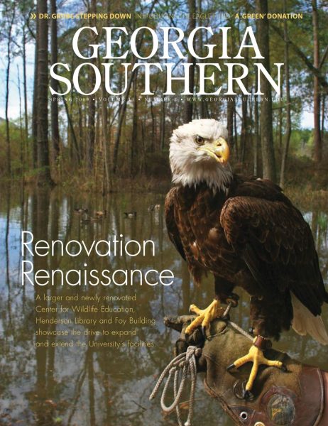 cover of georgia southern magazine spring 2009