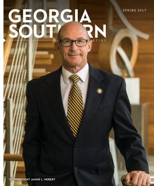 cover of georgia southern magazine spring 2017