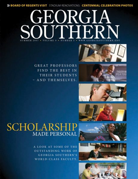 cover of georgia southern magazine summer 2007