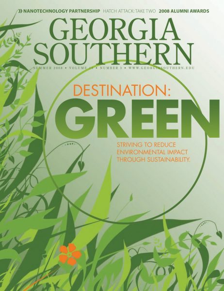 cover of georgia southern magazine summer 2008
