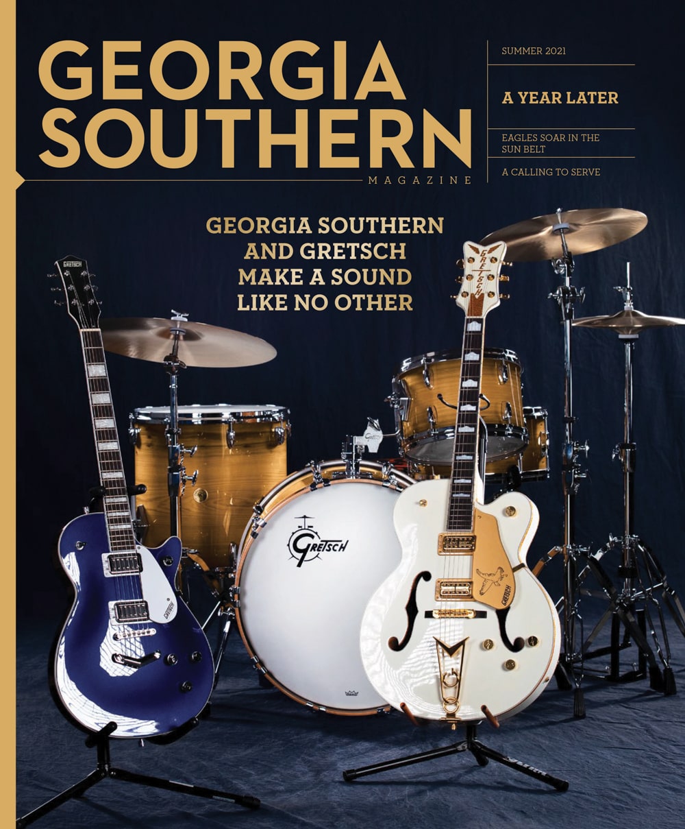 cover of georgia southern magazine summer 2021