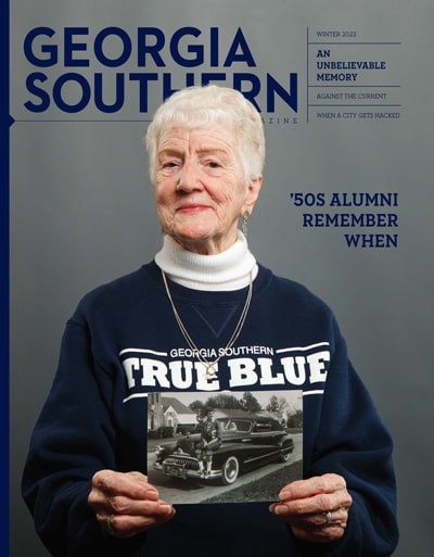 Cover of Georgia Southern Magazine Winter 2022 Issue 