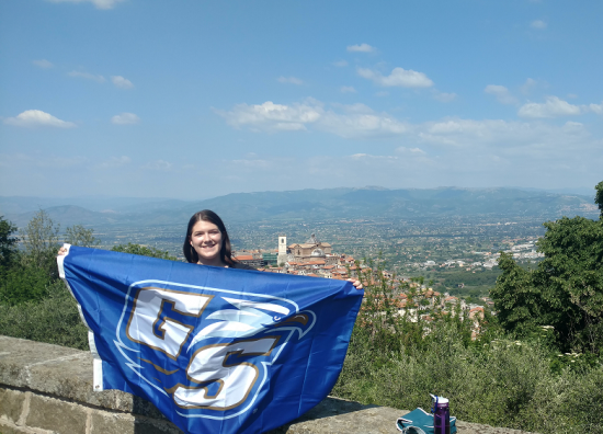 Georgia Southern Flag spotted around the globe image