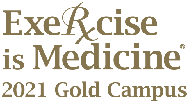 Exercise is Medicine 2021 Gold Campus logo