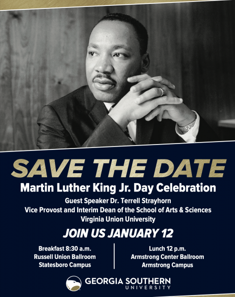 As part of Georgia Southern University’s annual celebration of Martin Luther King Jr., the Office of Inclusive Excellence will host guest speaker Terrell Strayhorn, Ph.D., the vice provost and interim dean of the School of Arts & Sciences at Virginia Union University.