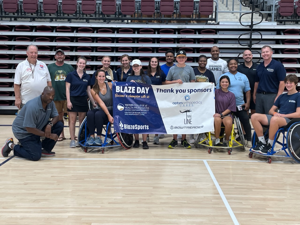 Veterans, youth with physical disabilities enjoy a day of recreation at Georgia Southern University