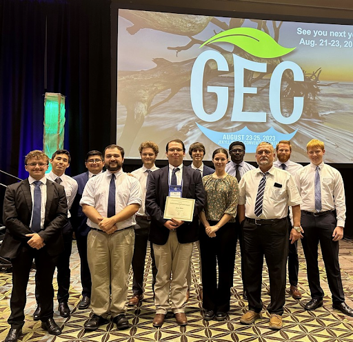 Willis wins first place at GEC Conference for Environmental Research